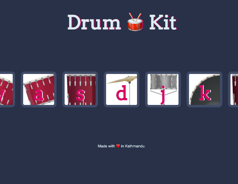 Drum Kit Application
