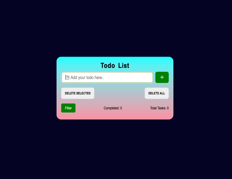 To-Do List Application